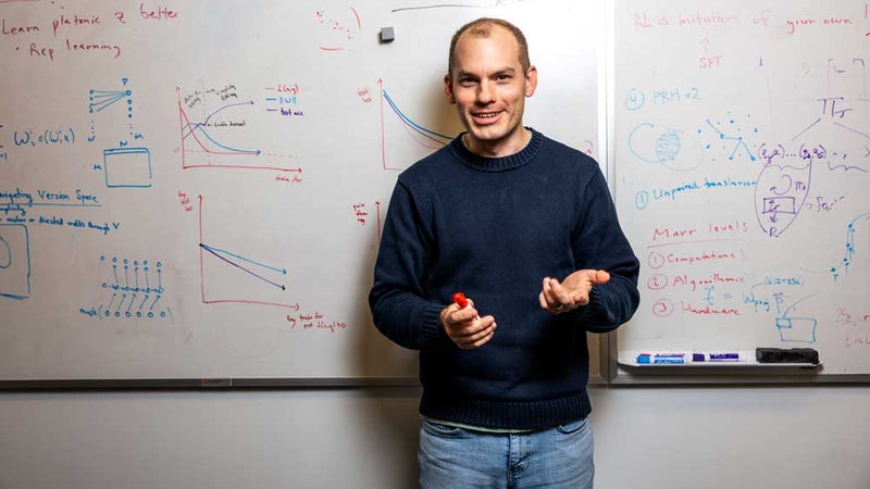 Phillip Isola studies how intelligent machines “think” and perceive the world